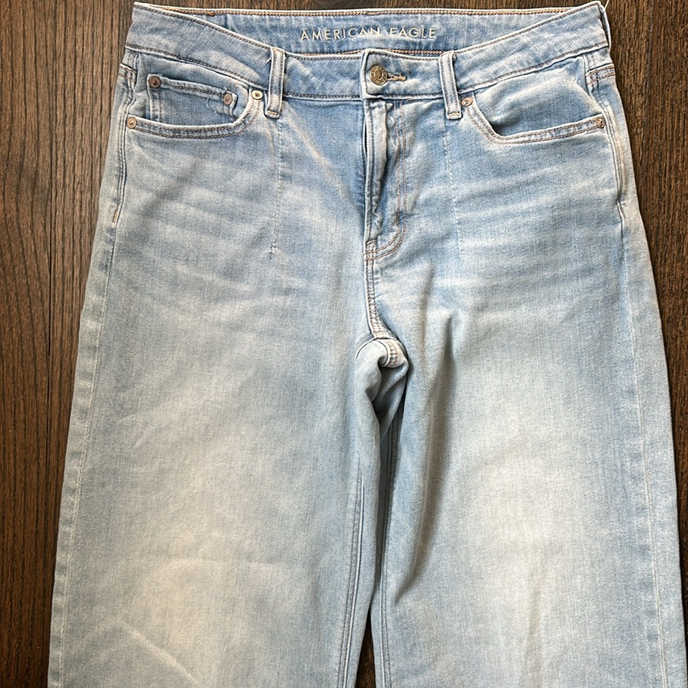 American Eagle Outfitters Light Blue Women Jeans - Picture 2 of 4
